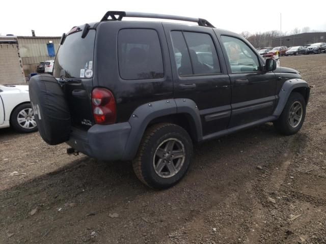 1J4GL38K55W501123 - 2005 JEEP LIBERTY RENEGADE BLACK photo 3