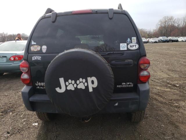 1J4GL38K55W501123 - 2005 JEEP LIBERTY RENEGADE 黑色 照片 6