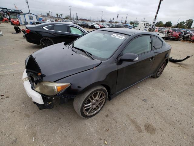 JTKDE177860125437 - 2006 TOYOTA SCION TC BLACK photo 1