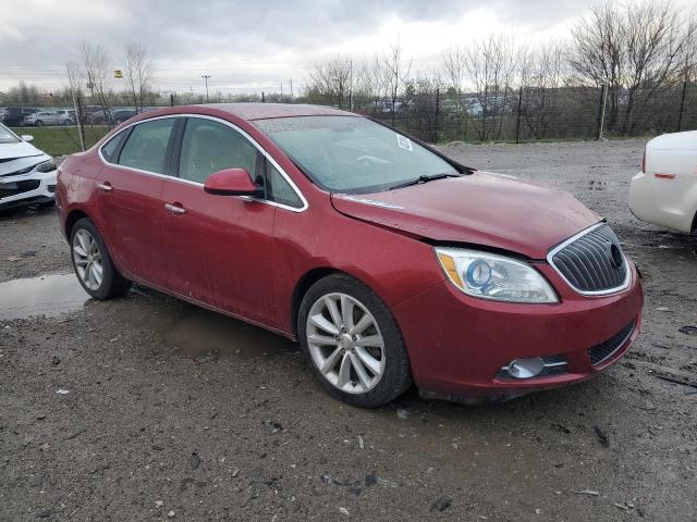 1G4PP5SK2C4193928 - 2012 BUICK VERANO RED photo 4