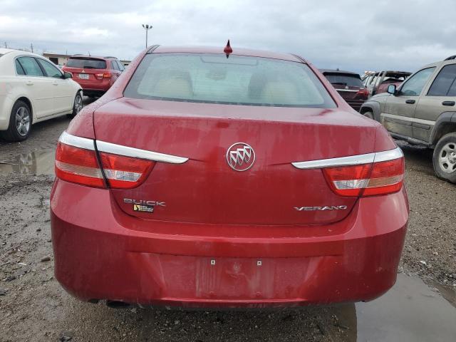 1G4PP5SK2C4193928 - 2012 BUICK VERANO RED photo 6