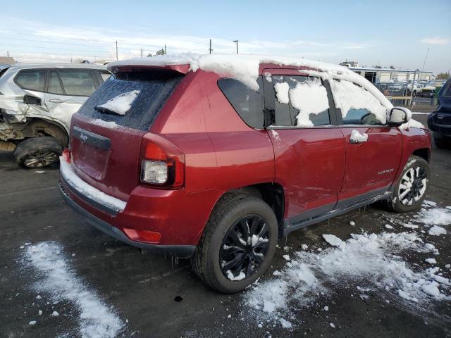 1C4NJDBB3ED584838 - 2014 JEEP COMPASS SPORT RED photo 3