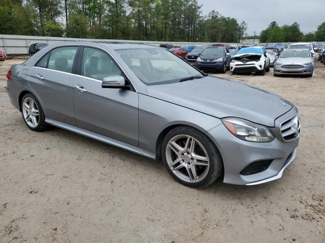 WDDHF8JB7EA793191 - 2014 MERCEDES-BENZ E 350 4MATIC GRAY photo 4