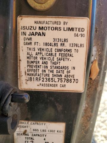 J81RF2365L7578670 - 1990 GEO STORM 2+2 Schwarz Foto 12