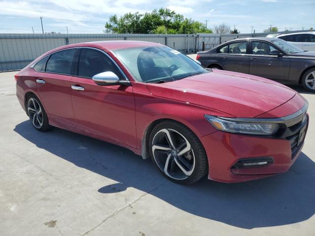 1HGCV1E36JA243204 - 2018 HONDA ACCORD SPORT RED photo 4