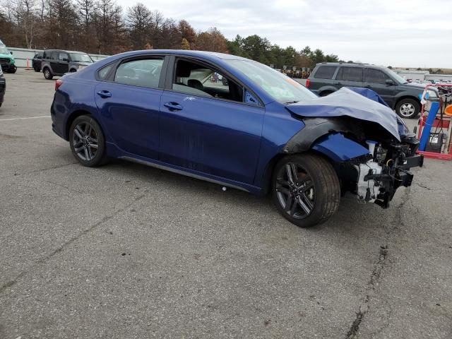 3KPF34ADXME417987 - 2021 KIA FORTE GT LINE BLUE photo 4