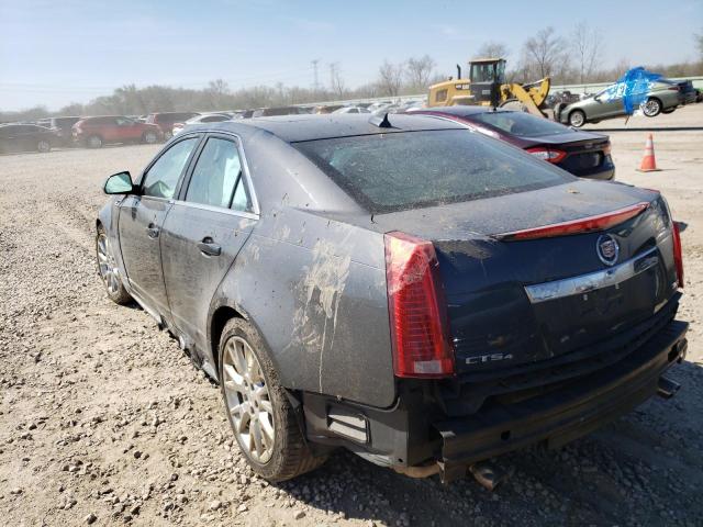 1G6DS5E35C0118886 - 2012 CADILLAC CTS PREMIUM COLLECTION CHARCOAL photo 2