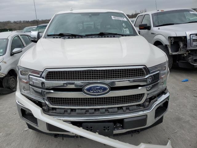 1FTEW1EG4JFA31198 - 2018 FORD F150 SUPERCREW WHITE photo 5