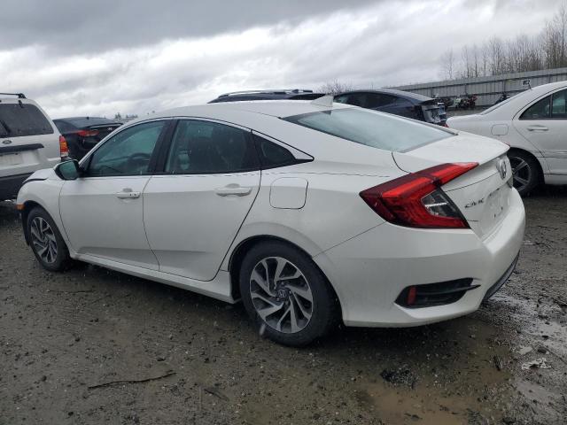 19XFC2F70HE206469 - 2017 HONDA CIVIC EX WHITE photo 2