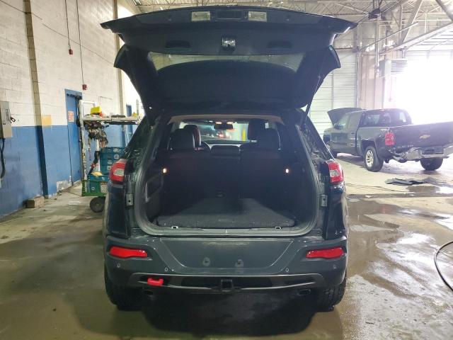 1C4PJMBS5FW617448 - 2015 JEEP CHEROKEE TRAILHAWK BLACK photo 6