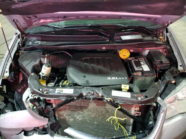 2C4RC1CG2GR199856 - 2016 CHRYSLER TOWN & COU TOURING L SILVER photo 12