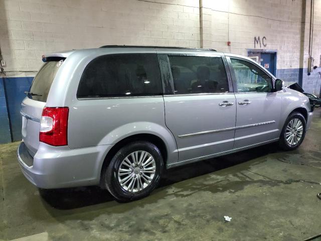 2C4RC1CG2GR199856 - 2016 CHRYSLER TOWN & COU TOURING L SILVER photo 3