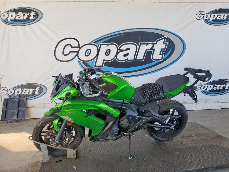 JKAEXEE16FDA18081 - 2015 KAWASAKI EX650 E 绿色 照片 3