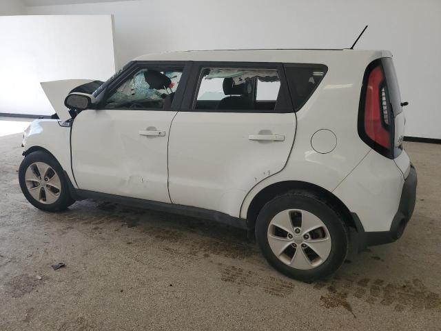 KNDJN2A21F7221656 - 2015 KIA SOUL WHITE photo 2