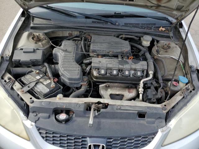 1HGEM221V4L078714 - 2004 HONDA CIVIC DX VP Silber Foto 11