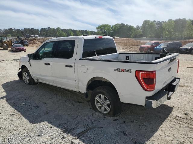 1FTFW1E52MKD60867 - 2021 FORD F150 SUPERCREW WHITE photo 2