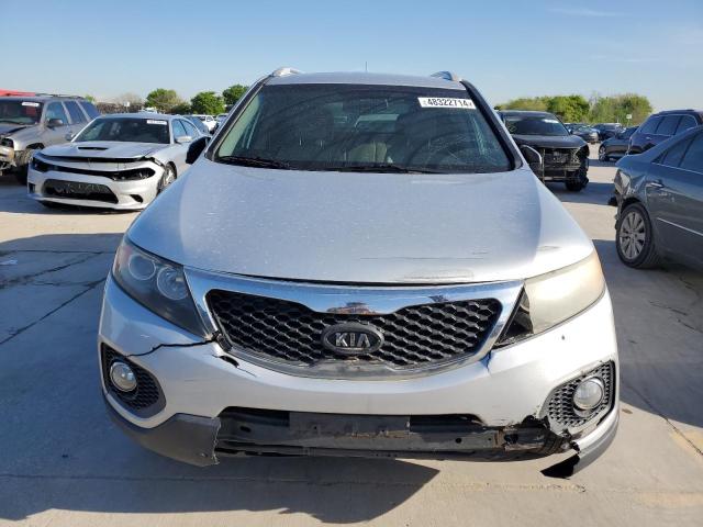 5XYKTCA12BG179017 - 2011 KIA SORENTO BASE SILVER photo 5