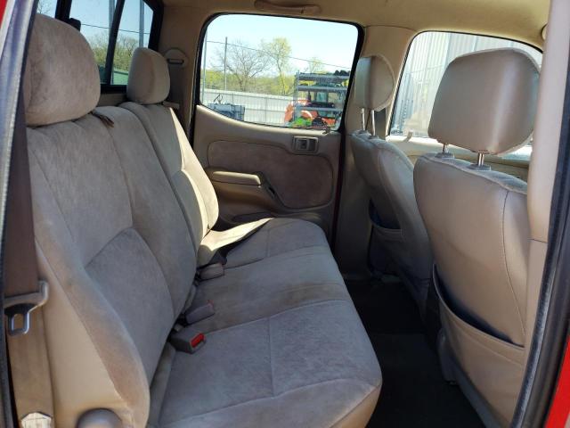 5TEGN92N53Z193943 - 2003 TOYOTA TACOMA DOUBLE CAB PRERUNNER RED photo 10