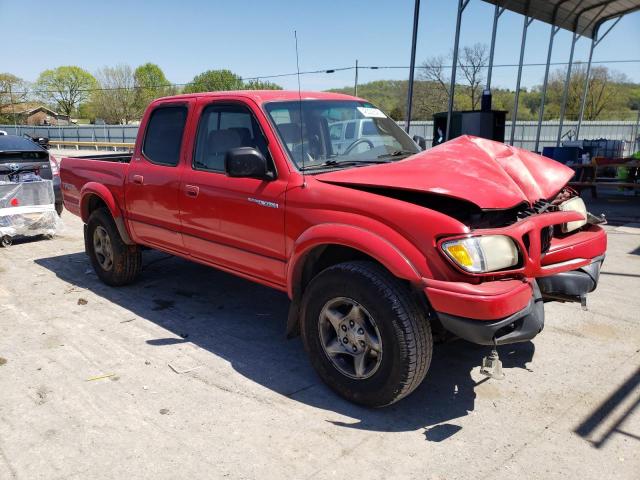5TEGN92N53Z193943 - 2003 TOYOTA TACOMA DOUBLE CAB PRERUNNER RED photo 4