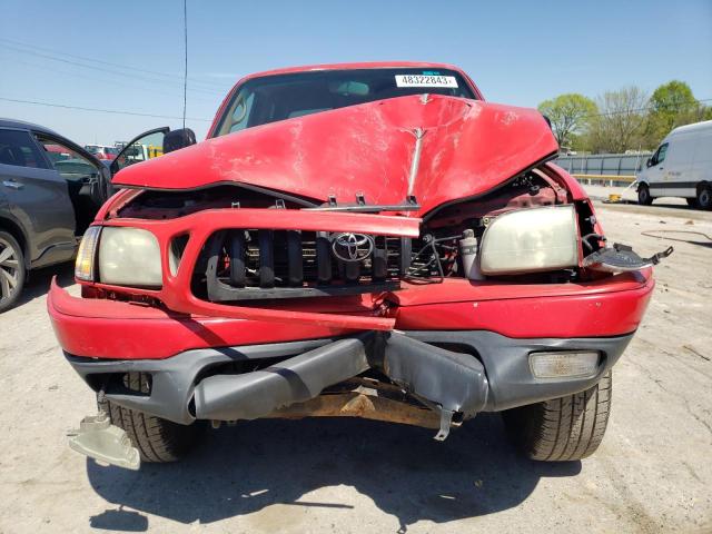 5TEGN92N53Z193943 - 2003 TOYOTA TACOMA DOUBLE CAB PRERUNNER RED photo 5