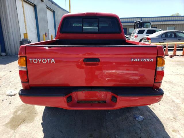 5TEGN92N53Z193943 - 2003 TOYOTA TACOMA DOUBLE CAB PRERUNNER RED photo 6