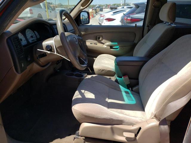 5TEGN92N53Z193943 - 2003 TOYOTA TACOMA DOUBLE CAB PRERUNNER RED photo 7