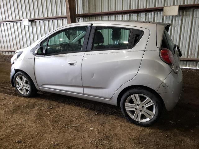 KL8CD6S92DC602377 - 2013 CHEVROLET SPARK 1LT SILVER photo 2