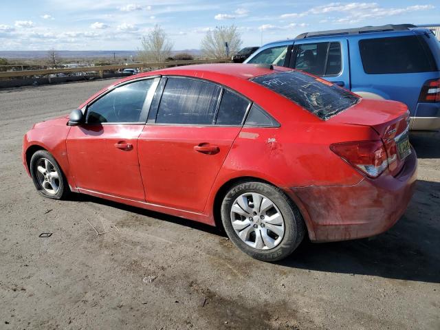 1G1P15SH5F7239189 - 2015 CHEVROLET CRUZE L RED photo 2