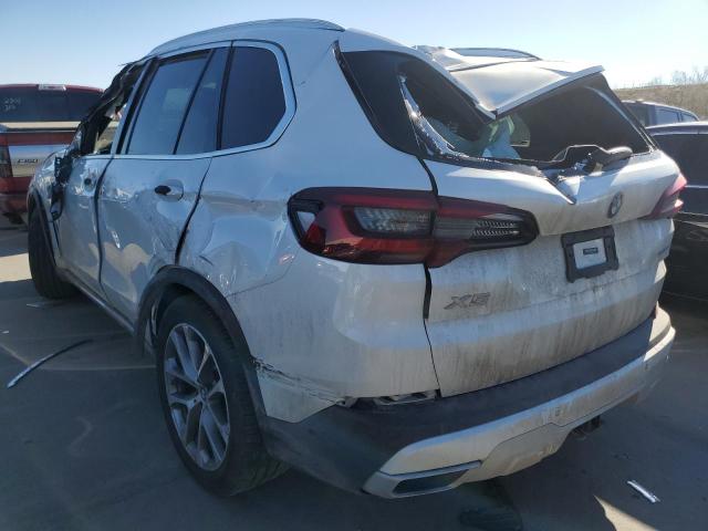 5UXCR6C08M9F58649 - 2021 BMW X5 XDRIVE40I WHITE photo 2