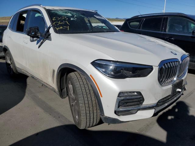 5UXCR6C08M9F58649 - 2021 BMW X5 XDRIVE40I WHITE photo 4