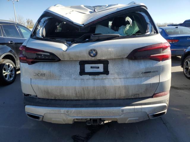 5UXCR6C08M9F58649 - 2021 BMW X5 XDRIVE40I WHITE photo 6