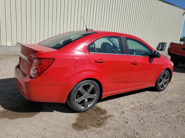 1G1JG5SB6F4154895 - 2015 CHEVROLET SONIC RS RED photo 3