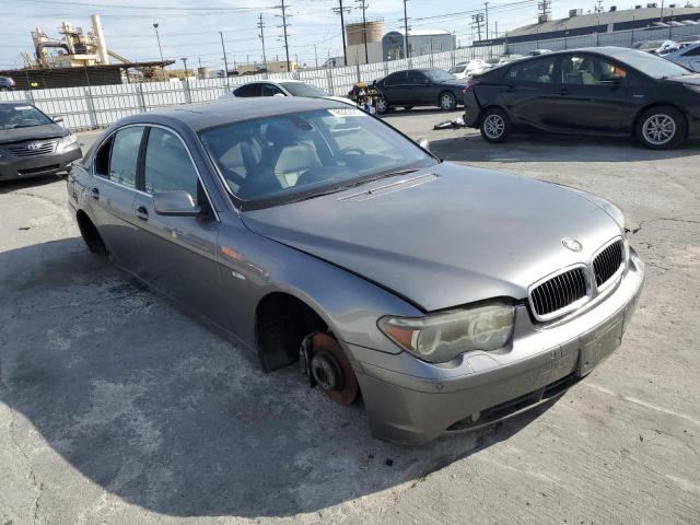 WBAGL63404DP68659 - 2004 BMW 745 I GRAY photo 4