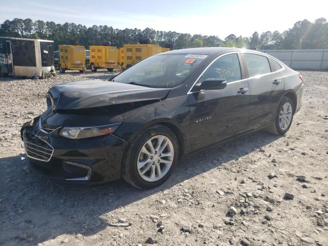 1G1ZD5STXJF125188 - 2018 CHEVROLET MALIBU LT BLACK photo 1