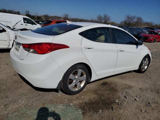 5NPDH4AE1DH308993 - 2013 HYUNDAI ELANTRA GLS WHITE photo 3