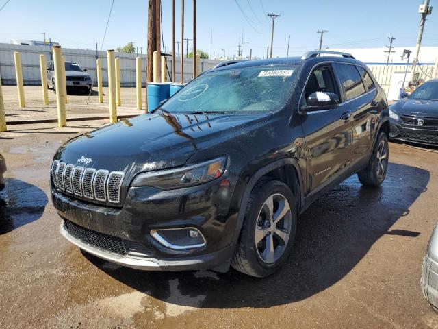 1C4PJMDX7KD472220 - 2019 JEEP CHEROKEE LIMITED BLACK photo 1