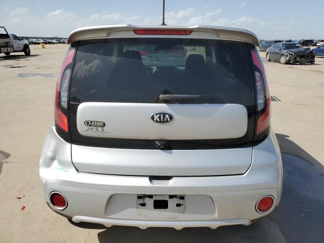 KNDJP3A50H7502781 - 2017 KIA SOUL + SILVER photo 6