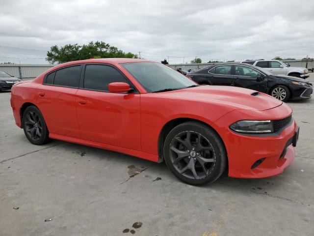 2C3CDXHGXJH234076 - 2018 DODGE CHARGER SXT PLUS RED photo 4