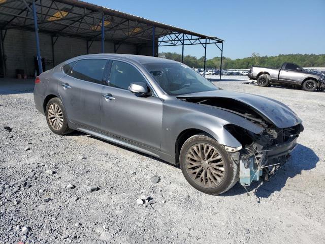 JN1BY1PR2FM830818 - 2015 INFINITI Q70L 3.7 GRAY photo 4