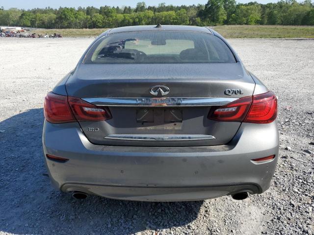 JN1BY1PR2FM830818 - 2015 INFINITI Q70L 3.7 GRAY photo 6