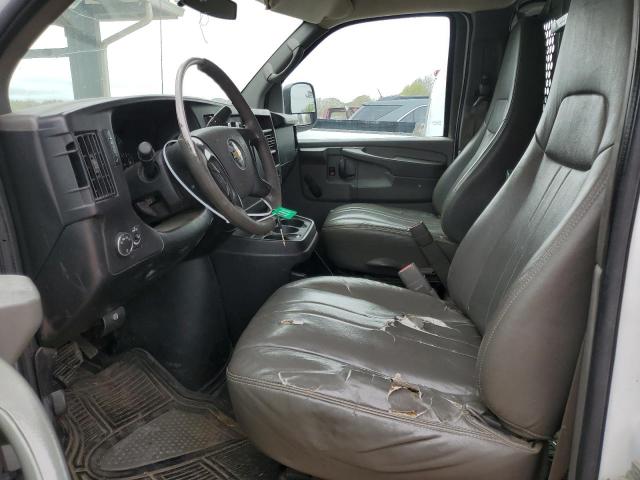 1GCZGGAG8A1172943 - 2010 CHEVROLET EXPRESS G2 WHITE photo 7