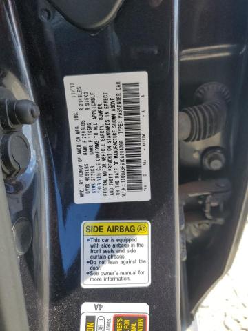 19UUA8F51DA004768 - 2013 ACURA TL TECH CHARCOAL photo 12