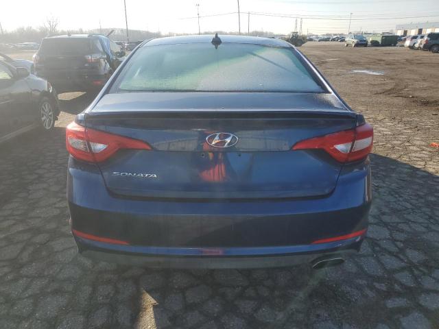 5NPE24AF2GH366856 - 2016 HYUNDAI SONATA SE BLUE photo 6