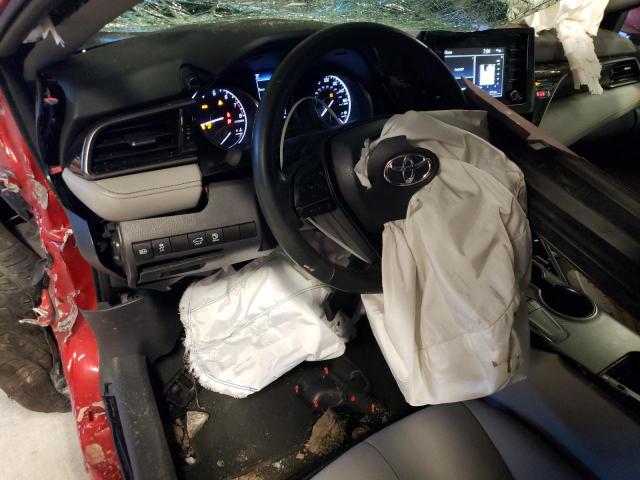 4T1G11AKXPU104012 - 2023 TOYOTA CAMRY SE NIGHT SHADE RED photo 8