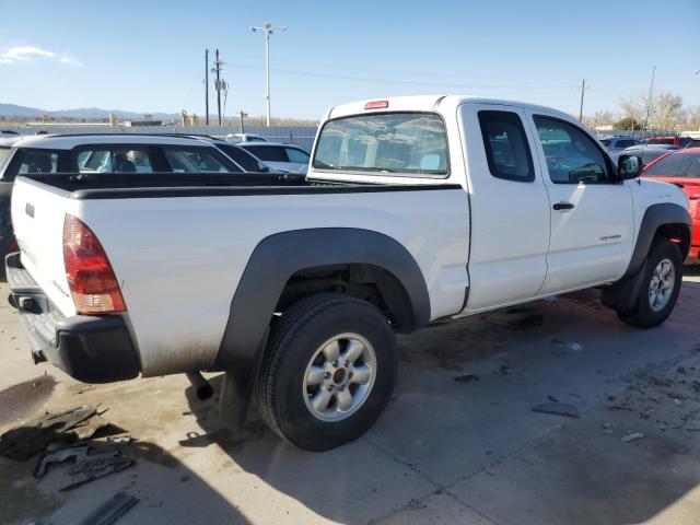 5TETX62N46Z300993 - 2006 TOYOTA TACOMA PRERUNNER ACCESS CAB WHITE photo 3