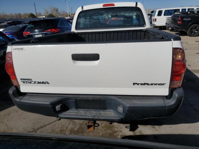 5TETX62N46Z300993 - 2006 TOYOTA TACOMA PRERUNNER ACCESS CAB WHITE photo 6
