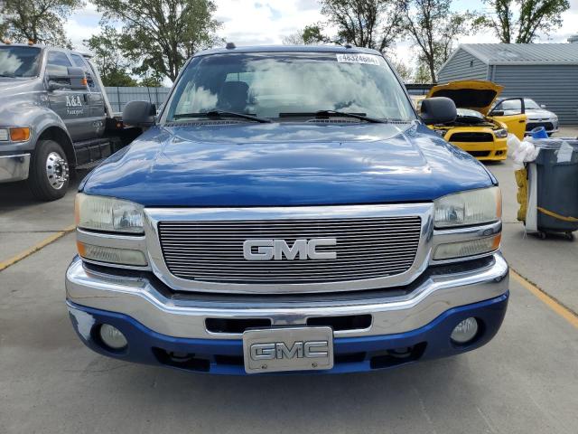 2GTEC19TX41253904 - 2004 GMC NEW SIERRA C1500 BLUE photo 5