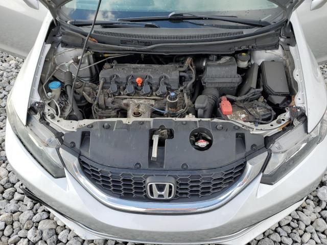 19XFB2F91DE072795 - 2013 HONDA CIVIC EXL ვერცხლისფერი ფოტო 11