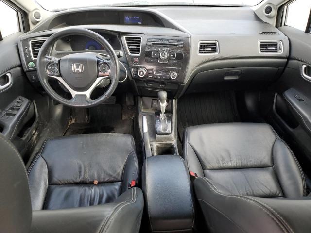 19XFB2F91DE072795 - 2013 HONDA CIVIC EXL ვერცხლისფერი ფოტო 8