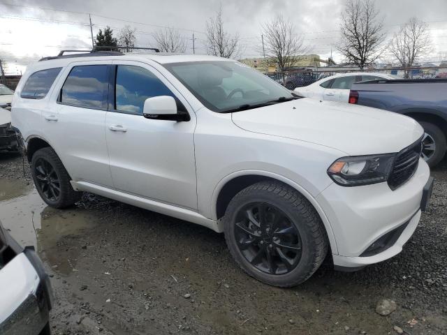 1C4RDJDG6HC907631 - 2017 DODGE DURANGO GT WHITE photo 4